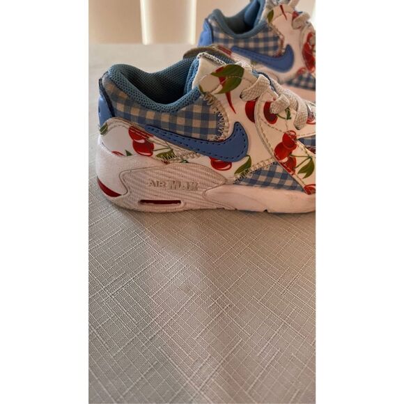 Nike Air Max Excee Unisex Cherries Casual Running Sneakers Blue White Size 6C - Picture 3 of 10